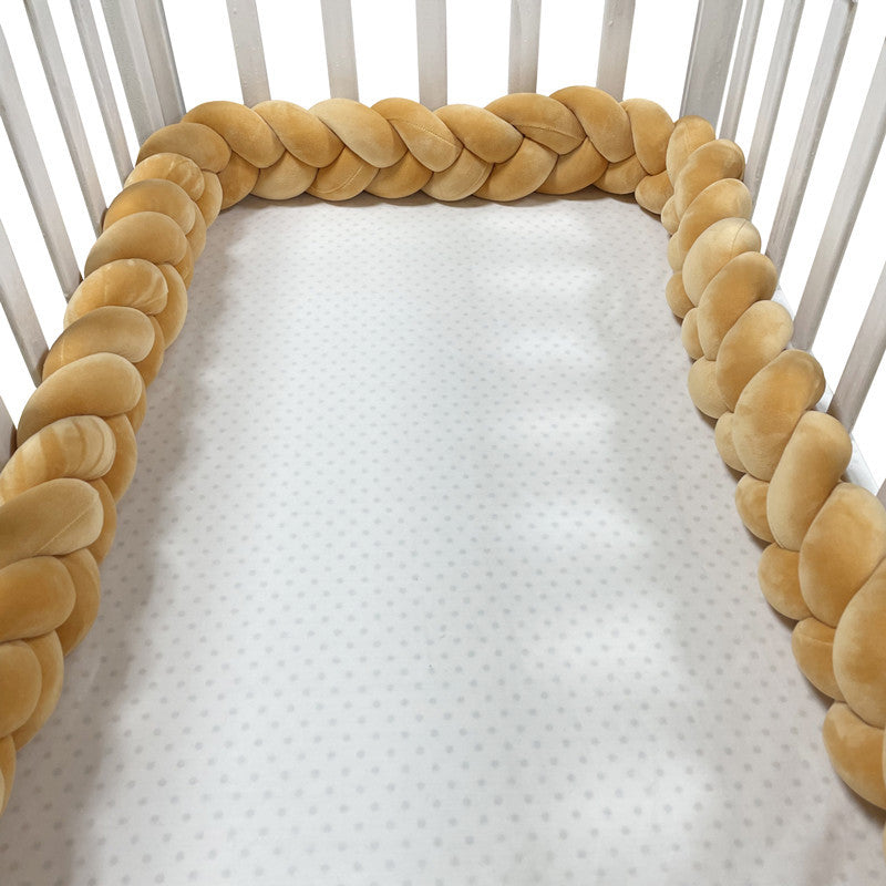 Cotton Blend Baby Bumper | Breathable, Safe, and Stylish Design