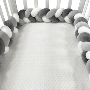 Cotton Blend Baby Bumper | Breathable, Safe, and Stylish Design