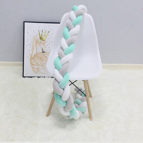 Cotton Blend Baby Bumper | Breathable, Safe, and Stylish Design