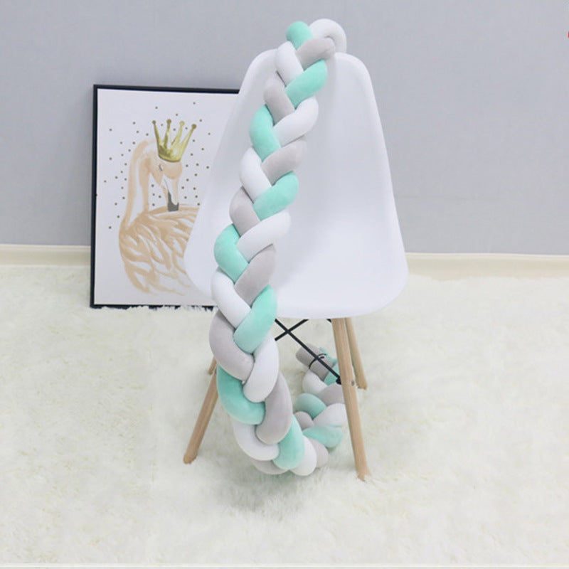 Cotton Blend Baby Bumper | Breathable, Safe, and Stylish Design