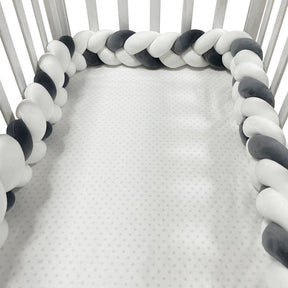 Cotton Blend Baby Bumper | Breathable, Safe, and Stylish Design