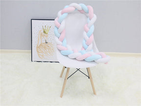 Cotton Blend Baby Bumper | Breathable, Safe, and Stylish Design