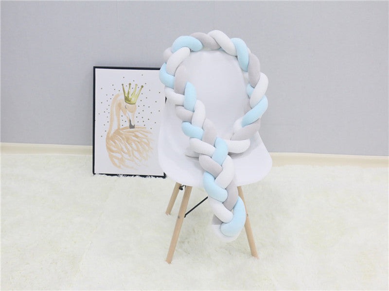 Cotton Blend Baby Bumper | Breathable, Safe, and Stylish Design