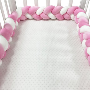 Cotton Blend Baby Bumper | Breathable, Safe, and Stylish Design