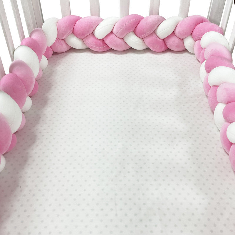 Cotton Blend Baby Bumper | Breathable, Safe, and Stylish Design