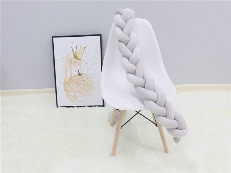 Cotton Blend Baby Bumper | Breathable, Safe, and Stylish Design
