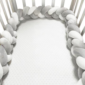 Cotton Blend Baby Bumper | Breathable, Safe, and Stylish Design