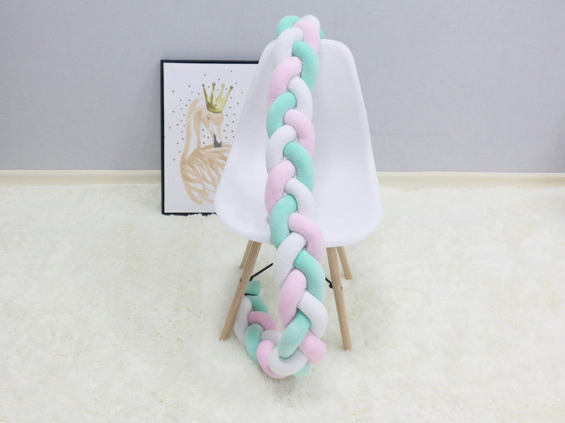 Cotton Blend Baby Bumper | Breathable, Safe, and Stylish Design