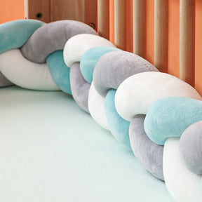Cotton Blend Baby Bumper | Breathable, Safe, and Stylish Design