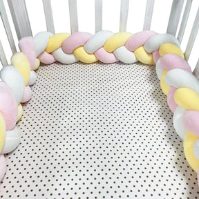 Cotton Blend Baby Bumper | Breathable, Safe, and Stylish Design
