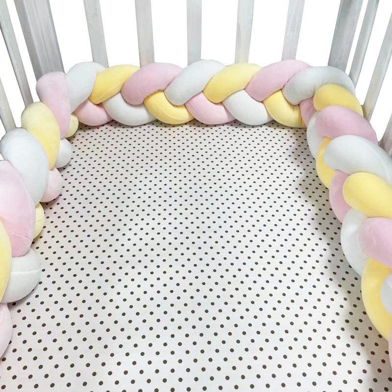 Cotton Blend Baby Bumper | Breathable, Safe, and Stylish Design