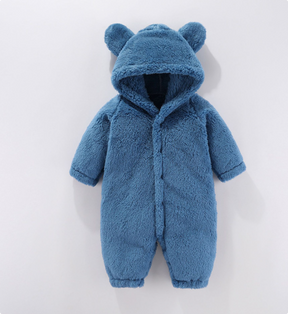 Cozy Baby Fleece Romper | Warmth and Comfort for Newborns