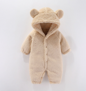Cozy Baby Fleece Romper | Warmth and Comfort for Newborns
