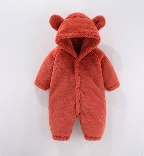 Cozy Baby Fleece Romper | Warmth and Comfort for Newborns