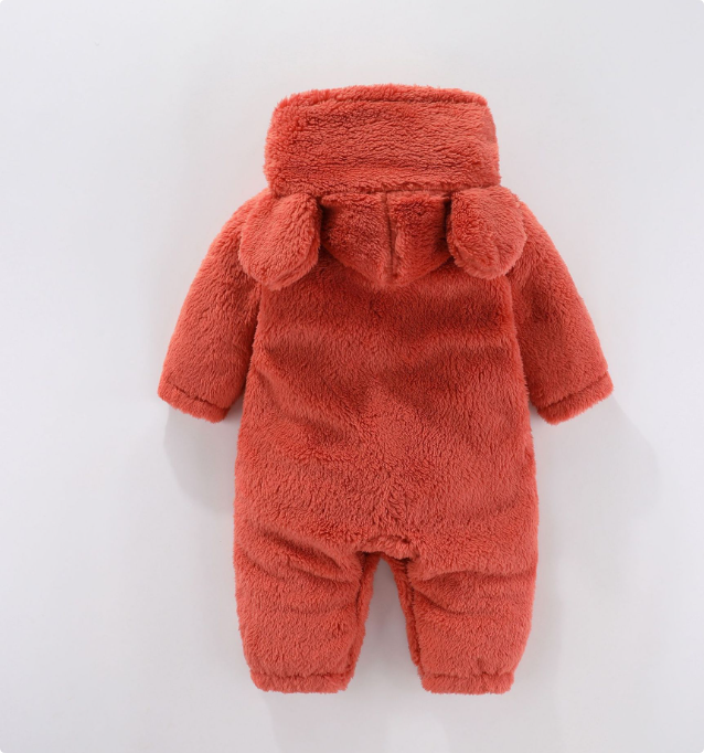 Cozy Baby Fleece Romper | Warmth and Comfort for Newborns