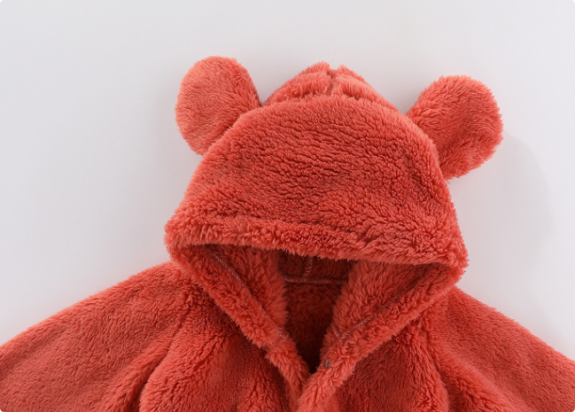 Cozy Baby Fleece Romper | Warmth and Comfort for Newborns