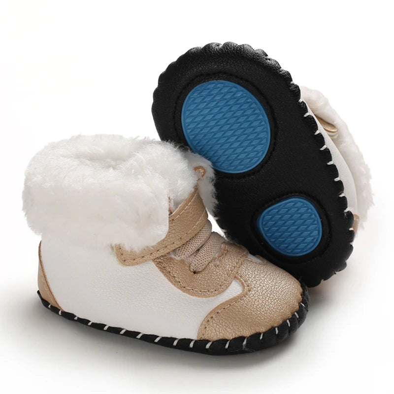 Baby Winter Boots | Soft Cotton, Non-Slip Design