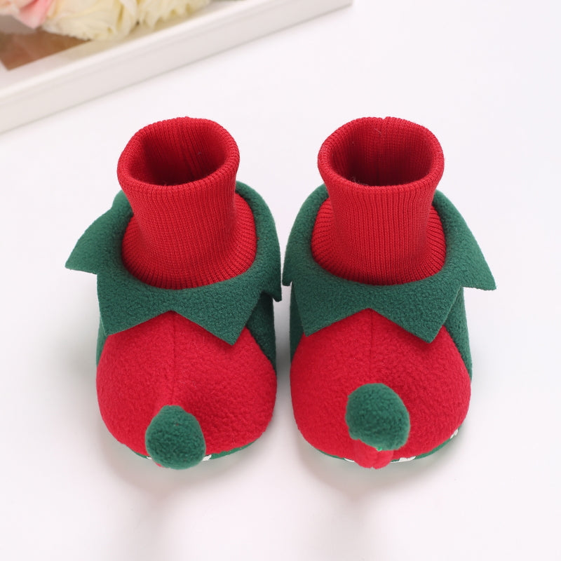 Non-Slip Baby Slippers | Cozy Cotton for Winter