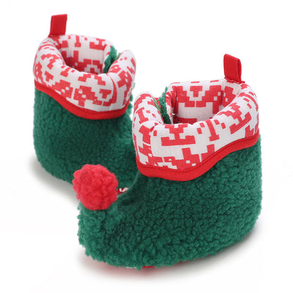 Non-Slip Baby Slippers | Cozy Cotton for Winter