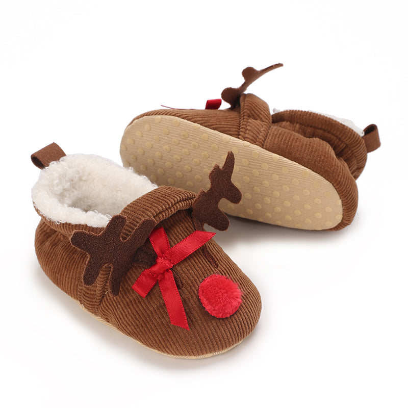 Non-Slip Baby Slippers | Cozy Cotton for Winter
