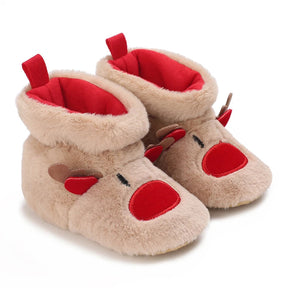 Non-Slip Baby Slippers | Cozy Cotton for Winter