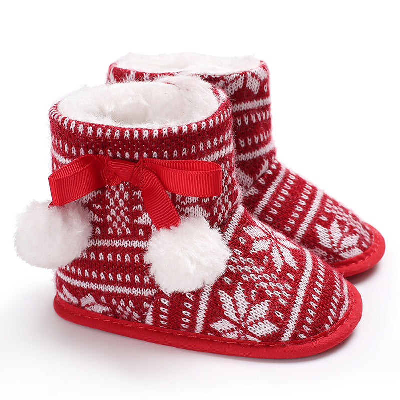 Non-Slip Baby Slippers | Cozy Cotton for Winter