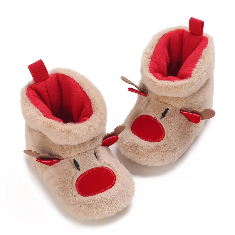 Non-Slip Baby Slippers | Cozy Cotton for Winter