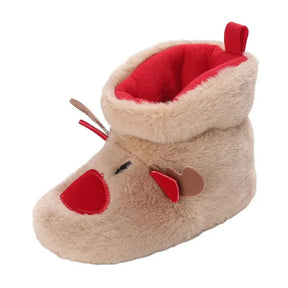 Non-Slip Baby Slippers | Cozy Cotton for Winter