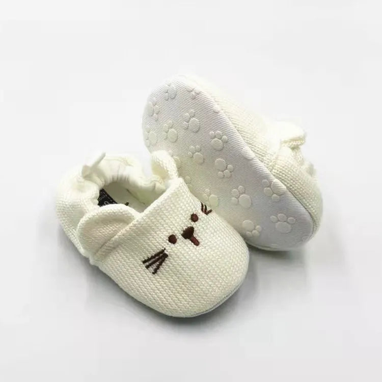 Baby Booties with Non-Slip Soles | Soft Cotton for Cozy Comfort