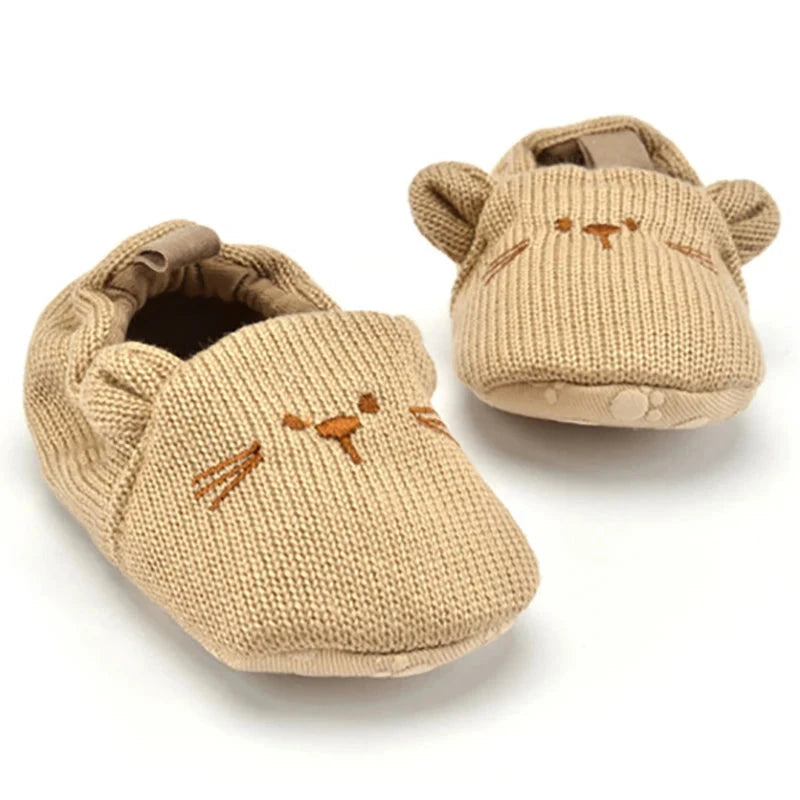 Baby Booties with Non-Slip Soles | Soft Cotton for Cozy Comfort