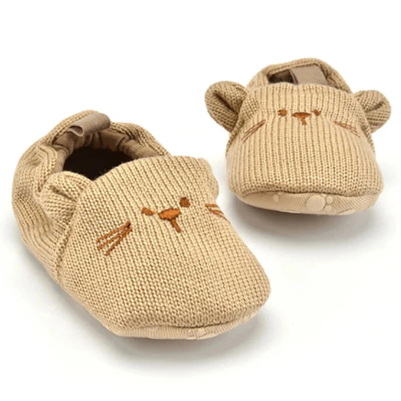 Baby Booties with Non-Slip Soles | Soft Cotton for Cozy Comfort