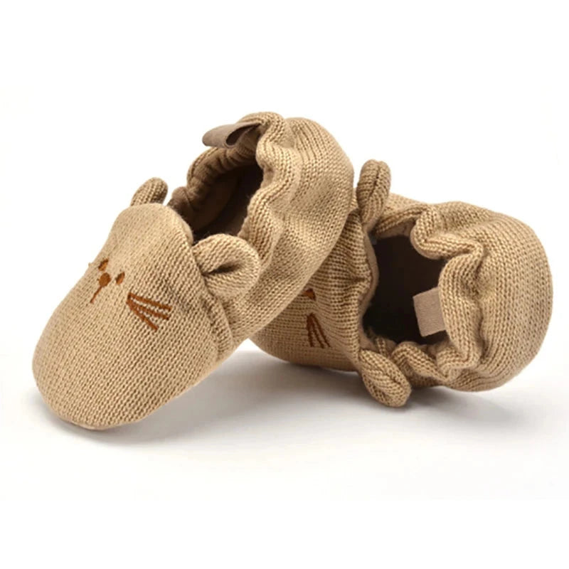 Baby Booties with Non-Slip Soles | Soft Cotton for Cozy Comfort