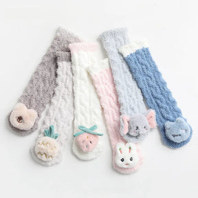 Anti-Slip Baby Socks | Warm Cotton for 0-3 Years