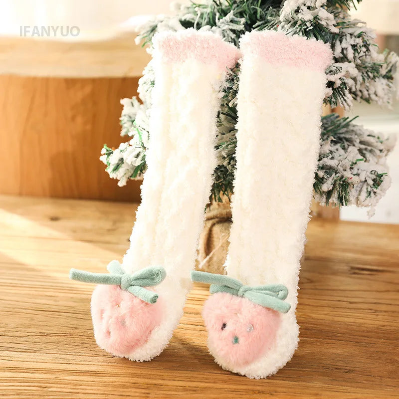 Anti-Slip Baby Socks | Warm Cotton for 0-3 Years