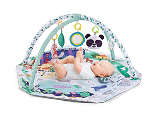 Baby Play Mat with Toys | Soft, Breathable, Washable Design