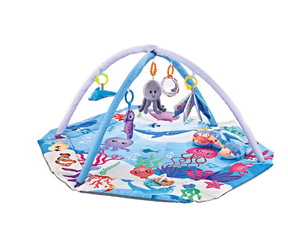Baby Play Mat with Toys | Soft, Breathable, Washable Design