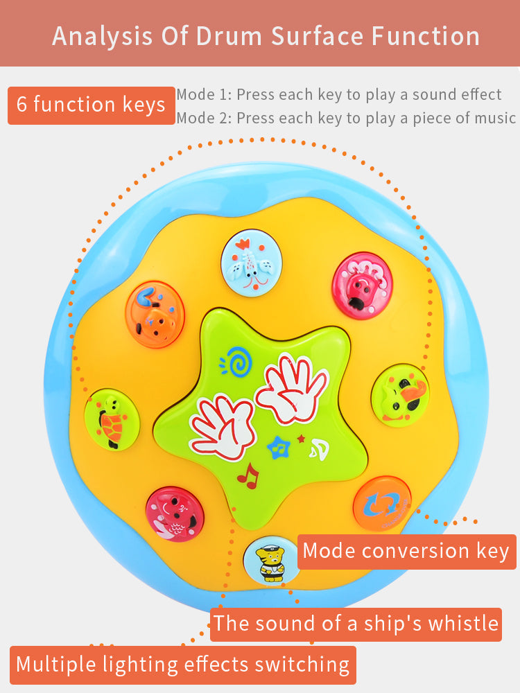 Ocean World Tummy Time Projector | BPA-Free, Portable Sensory Device