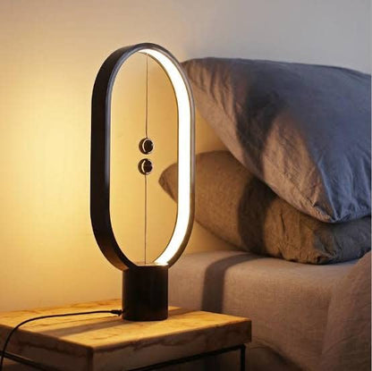 Wooden LED Table Lamp | Magnetic Switch for Effortless Use