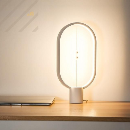 Wooden LED Table Lamp | Magnetic Switch for Effortless Use