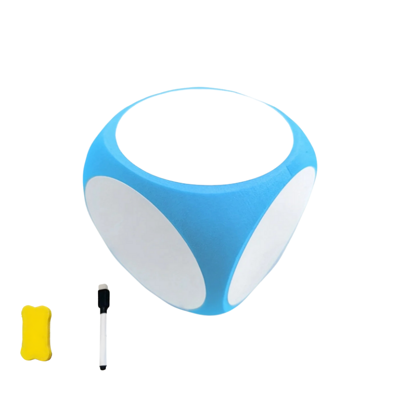Writable Foam Dice Set | Encourages Creativity and Interactive Learning