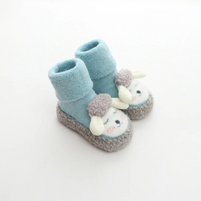 Baby Plush Non-Slip Shoes | Cozy, Secure Fit for Tiny Feet