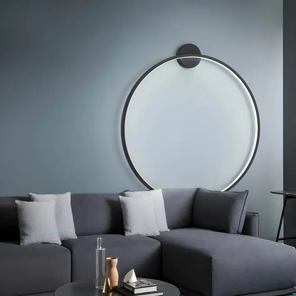 Contemporary Wall Ring Lamp | Elegant Scandinavian Design with LED Glow