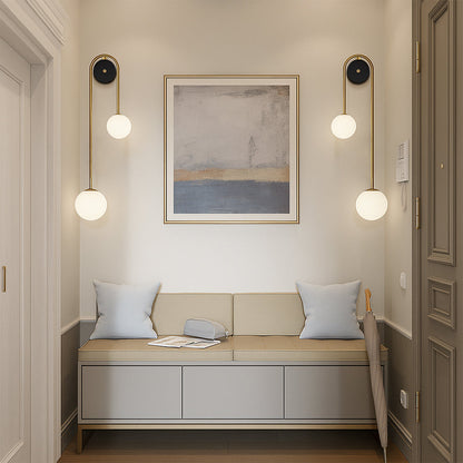 Modern Arc Wall Lamp | Sleek Design for Elegant Spaces