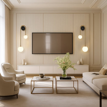 Modern Arc Wall Lamp | Sleek Design for Elegant Spaces
