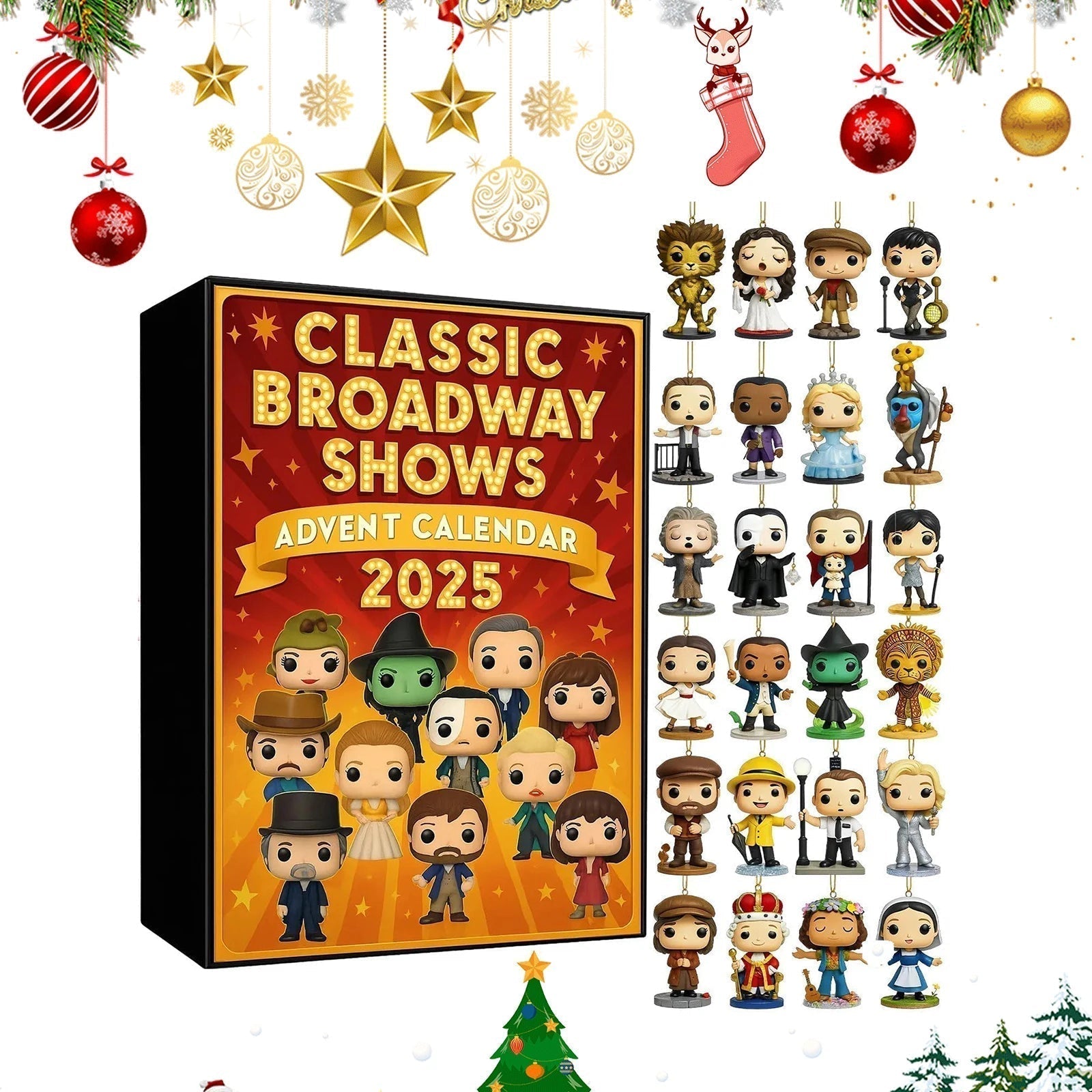 Broadway Advent Calendar | Unique Collectibles for Theater Fans