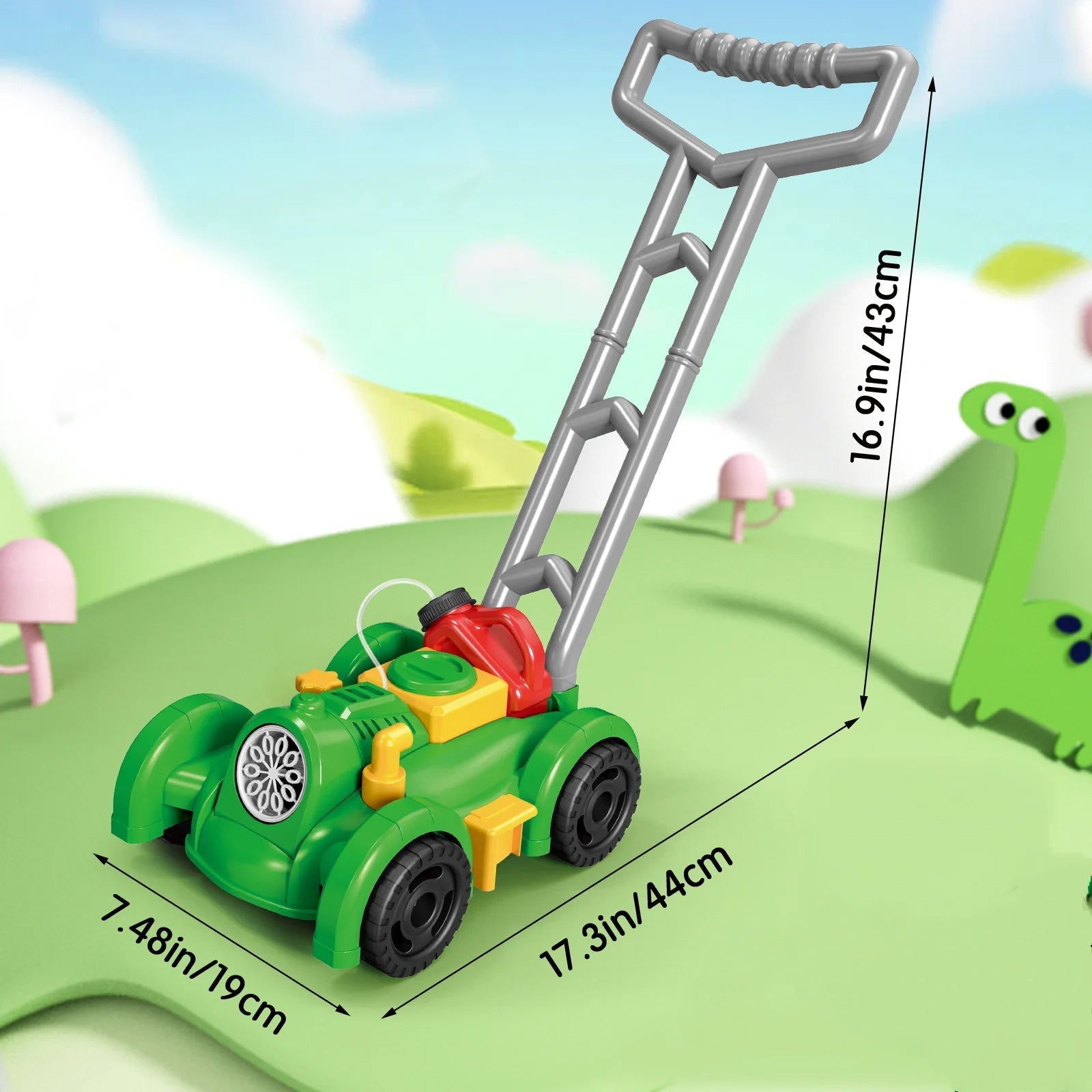 Bubble Mower Toy for Kids | Colorful Bubbles for Active Play