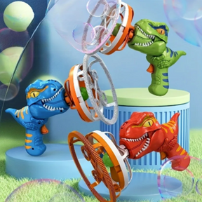 Dinosaur Bubble Blaster | Colorful Bubbles for Outdoor Fun