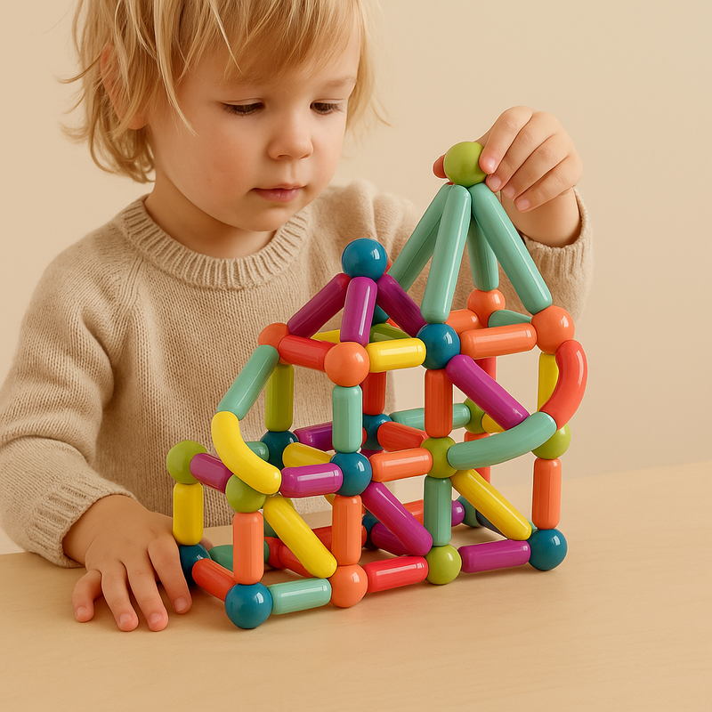 STEM Building Toy Set | Encourages Creativity and Motor Skills
