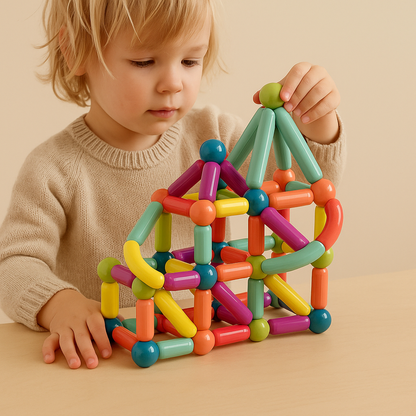 STEM Building Toy Set | Encourages Creativity and Motor Skills