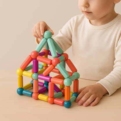 STEM Building Toy Set | Encourages Creativity and Motor Skills